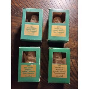GOEBEL COLLECTIBLE CHRISTMAS ORNAMENTS